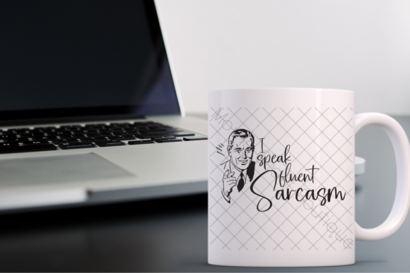 I Speak Fluent Sarcasm, Dad, Retro, SVG: A Font with Personality