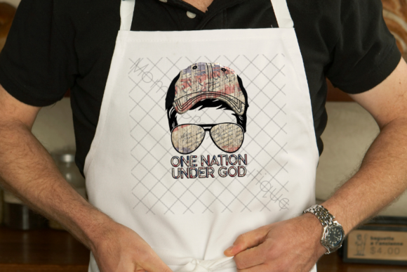 One Nation Under God, Dad, Sublimation: A Design Asset for Patriotic Projects