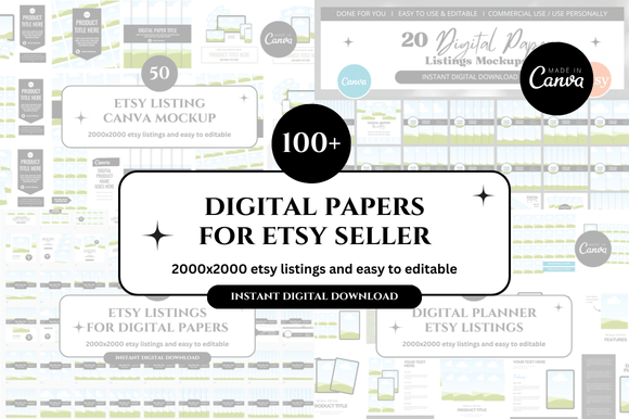 Transform Your Etsy Shop: The Ultimate Mockups Bundle