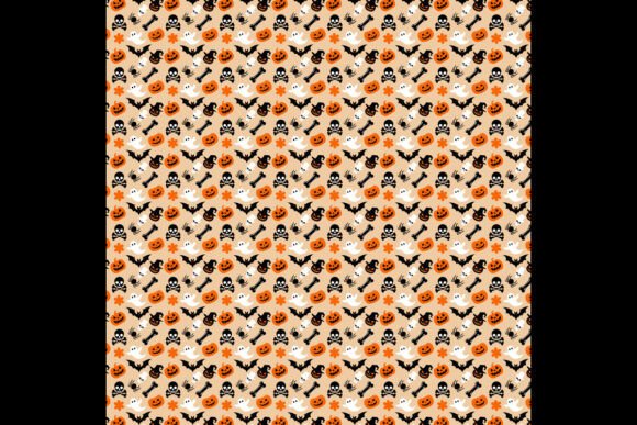 Unleash Spooky Style with Halloween Pattern Design Assets